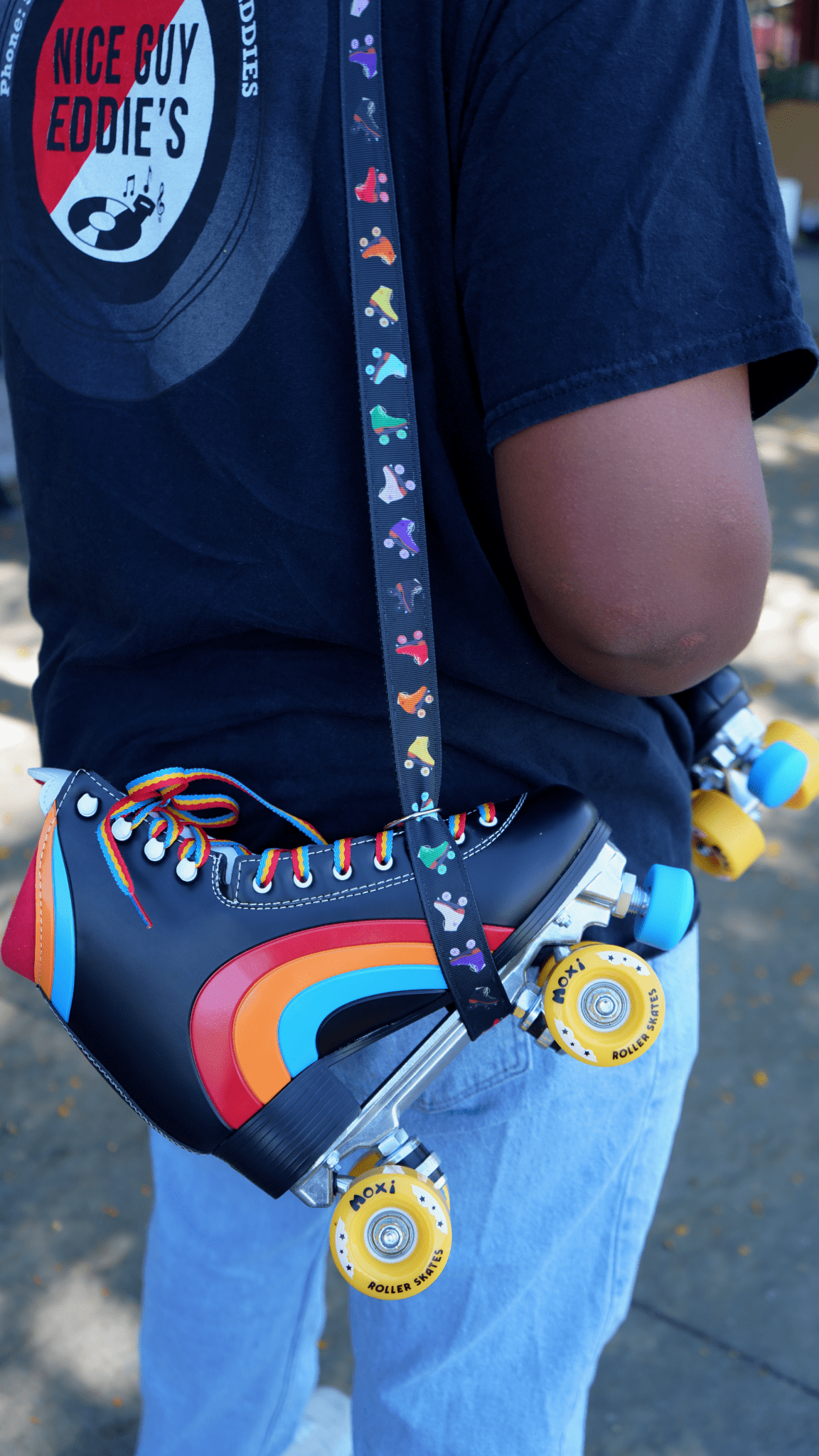 diy skate leash carrying strap