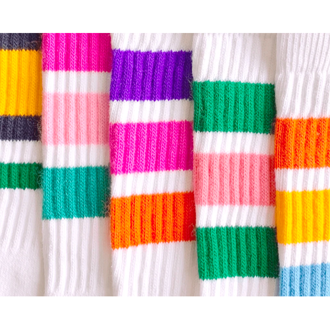 19-Inch Moxi x Skater Socks - White Tube Sock – Moxi Shop